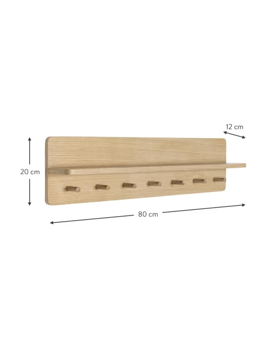 Appendiabiti Da Parete In Legno Spaces