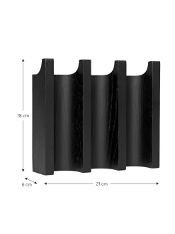 Appendiabiti In Legno Di Quercia Column