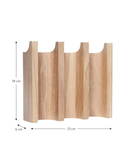 Appendiabiti In Legno Di Quercia Column