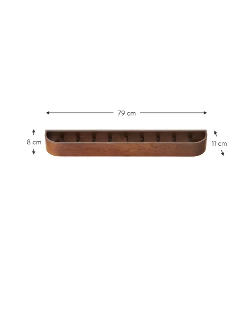 Appendiabiti In Legno Di Quercia Epoch