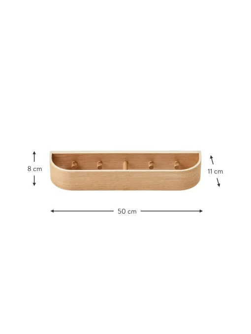 Appendiabiti In Legno Di Quercia Epoch