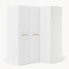 Armadio Angolare Componibile Charlotte, Larg. 165 Cm, Diverse Varianti