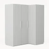 Armadio Angolare Componibile Simone, Larg. 165 Cm, Diverse Varianti
