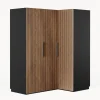 Armadio Angolare Componibile Simone, Larg. 165 Cm, Diverse Varianti