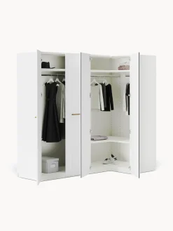 Armadio Angolare Componibile Charlotte, Larg. 215 Cm, Diverse Varianti