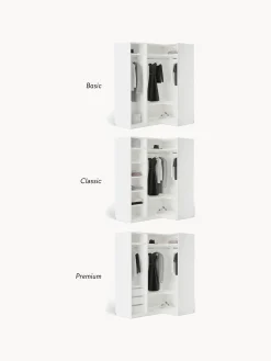 Armadio Angolare Componibile Charlotte, Larg. 165 Cm, Diverse Varianti