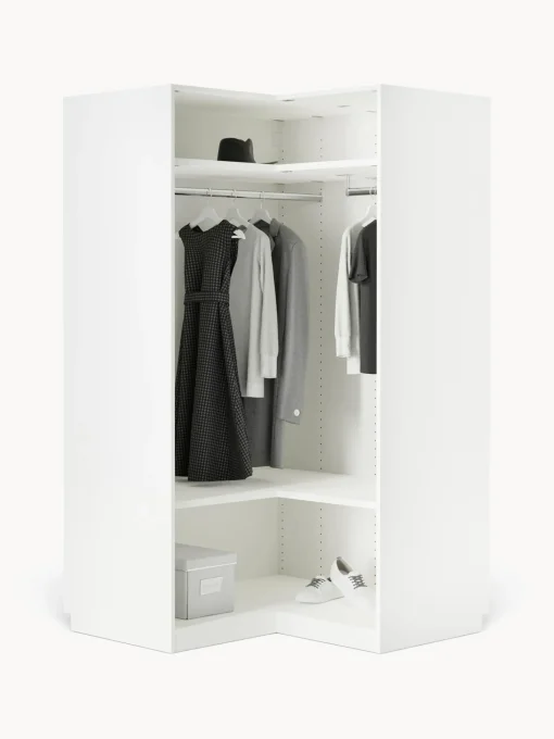 Armadio Angolare Componibile Leon, Larg. 115 Cm, Diverse Varianti