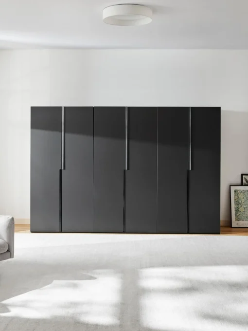 Armadio Componibile Ad Ante Battenti Leon, Larg. 300 Cm, In Diverse Varianti