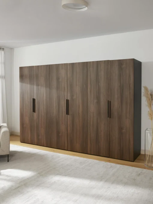 Armadio Componibile Ad Ante Girevoli Simone, Larg. 300 Cm, Diverse Varianti
