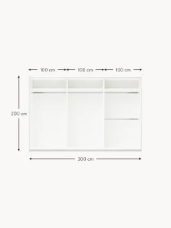 Armadio Componibile Ad Ante Battenti Leon, Larg. 300 Cm, Diverse Varianti