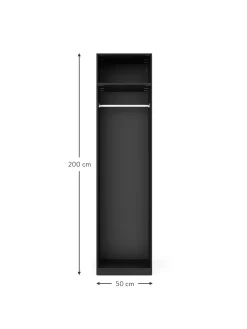 Armadio Componibile Ad Ante Battenti Leon, Larg. 50 Cm, In Diverse Varianti