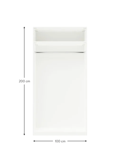 Armadio Componibile Ad Ante Girevoli Leon, Larg. 100 Cm, Diverse Varianti