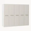 Armadio Componibile Con Anta Battente Charlotte, Larg. 250 Cm, In Diverse Varianti
