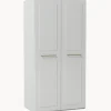 Armadio Componibile Con Ante Battenti Charlotte, Larg. 100 Cm, In Diverse Varianti