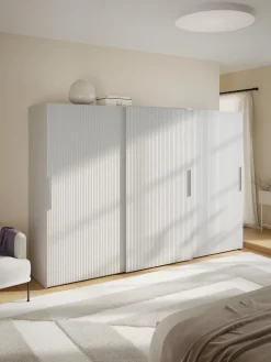 Armadio Componibile Con Ante Battente Simone, Larg. 300 Cm, In Diverse Varianti