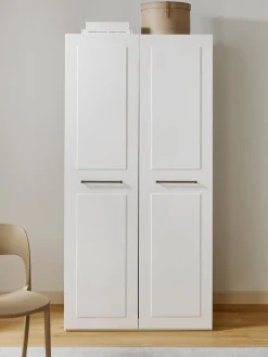 Armadio Componibile Con Ante Battenti Charlotte, Larg. 100 Cm, In Diverse Varianti