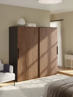 Armadio Componibile Con Ante Battenti Simone, Larg. 200 Cm, In Diverse Varianti