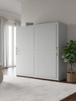 Armadio Componibile Con Ante Battenti Charlotte, Larg. 200 Cm, Diverse Varianti