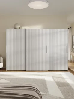 Armadio Componibile Con Ante Battente Simone, Larg. 300 Cm, In Diverse Varianti
