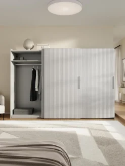 Armadio Componibile Con Ante Battente Simone, Larg. 300 Cm, In Diverse Varianti