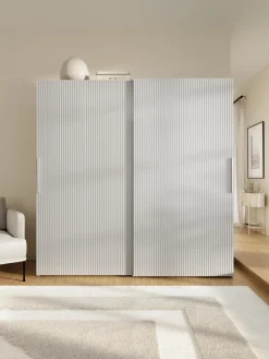Armadio Componibile Con Ante Battenti Simone, Larg. 200 Cm, In Diverse Varianti