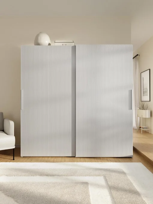 Armadio Componibile Con Ante Battenti Simone, Larg. 200 Cm, In Diverse Varianti