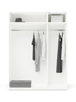 Armadio Componibile Con Ante Battenti Charlotte, Larg. 150 Cm, In Diverse Varianti