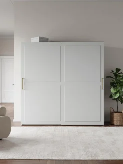 Armadio Componibile Con Ante Battenti Charlotte, Larg. 200 Cm, Diverse Varianti