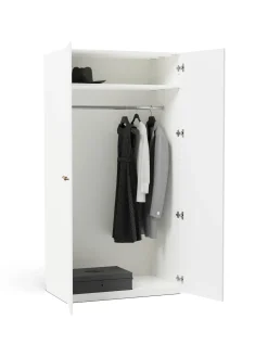 Armadio Componibile Con Ante Battenti Charlotte, Larg. 100 Cm, In Diverse Varianti