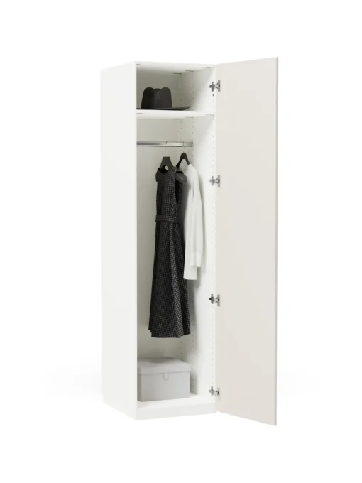 Armadio Componibile Con Anta Battente Charlotte, Larg. 50 Cm, In Diverse Varianti