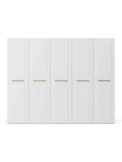 Armadio Componibile Con Ante Battenti Charlotte, Larg. 250 Cm, In Diverse Varianti