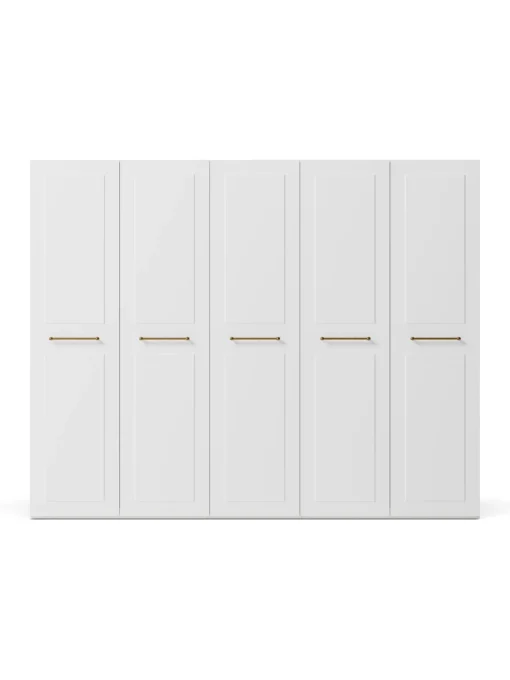 Armadio Componibile Con Ante Battenti Charlotte, Larg. 250 Cm, In Diverse Varianti