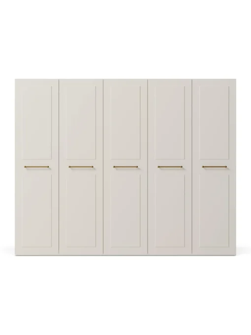 Armadio Componibile Con Anta Battente Charlotte, Larg. 250 Cm, In Diverse Varianti