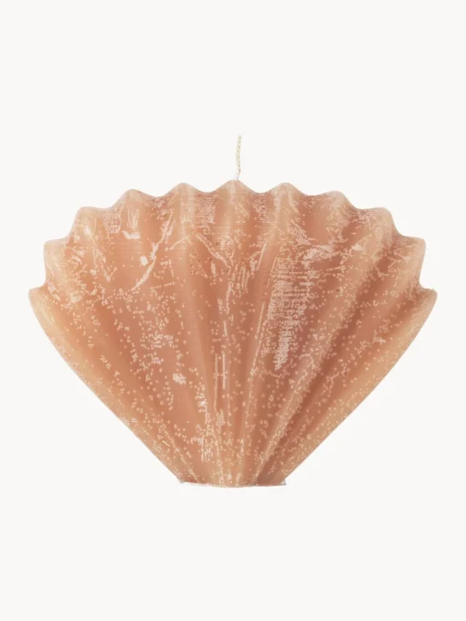 Candela Fatta A Mano A Forma Di Conchiglia Seashell