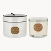 Candela Profumata A Tre Stoppini Aromatherapy (Legno Di Sandalo & Ylang Ylang)