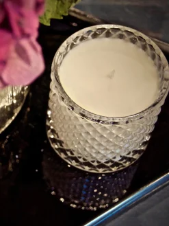 Candela Profumata Crystalene (Vaniglia, Patchouli E Lavanda)