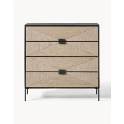 Cassettiera In Legno Di Mango Massiccio June