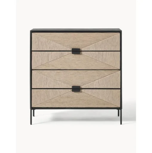 Cassettiera In Legno Di Mango Massiccio June