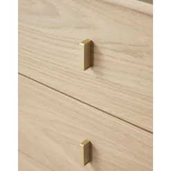 Cassettiera In Legno Di Quercia Diana