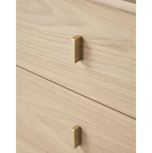 Cassettiera In Legno Di Quercia Diana