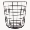 Cesto Grande In Metallo Wire