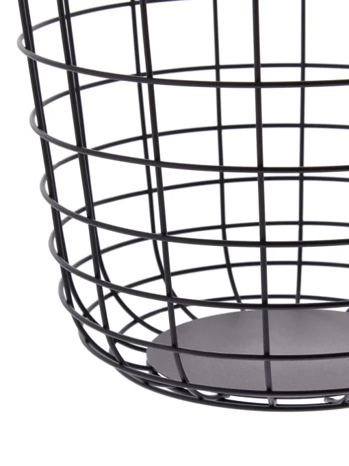 Cesto Grande In Metallo Wire