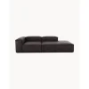 Chaise Longue Componibile In Pelle Riciclata Lennon