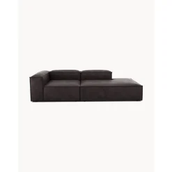 Chaise Longue Componibile In Pelle Riciclata Lennon
