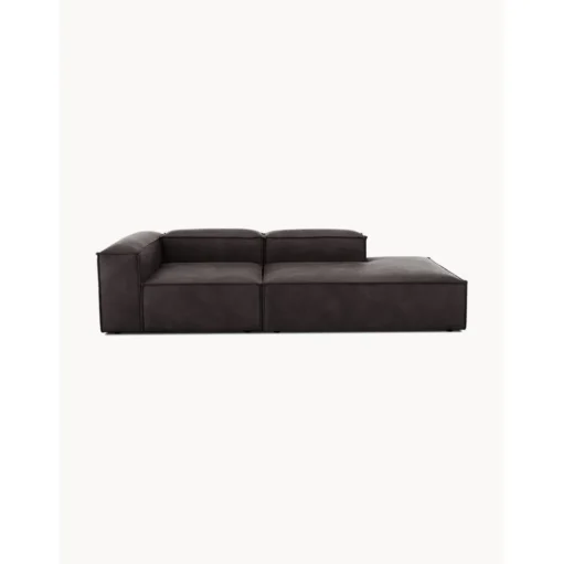 Chaise Longue Componibile In Pelle Riciclata Lennon