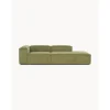 Chaise Longue Componibile In Velluto A Coste Lennon