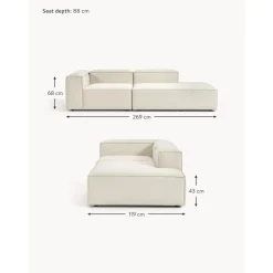 Chaise Longue Componibile Lennon
