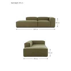 Chaise Longue Componibile Lennon