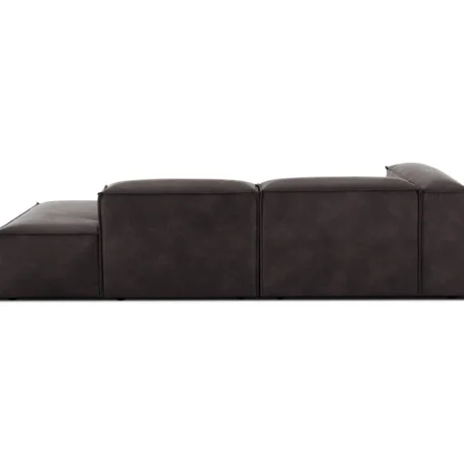 Chaise Longue Componibile In Pelle Riciclata Lennon