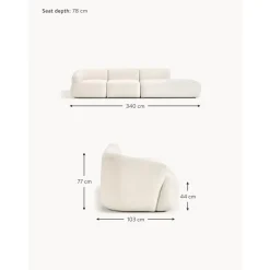 Chaise Longue Componibile Xl Sofia